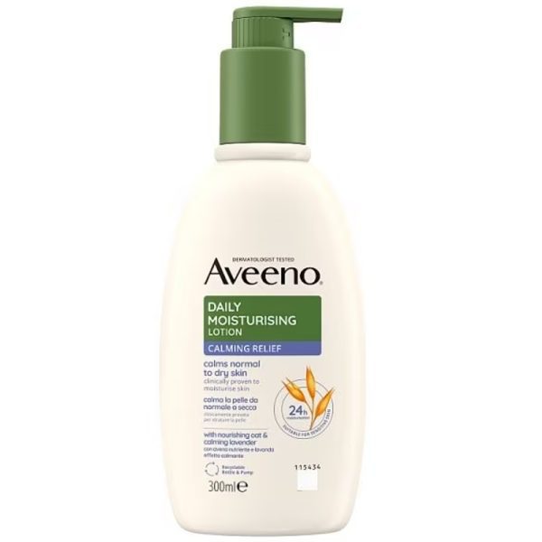 Aveeno Daily Moisturising Calming Relief Lavender Body Lotion 300ml