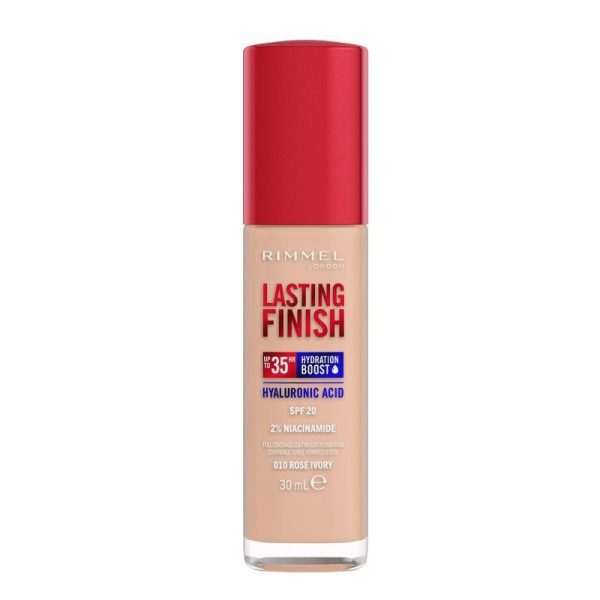 Rimmel Lasting Finish 35 Hour Hydration Boost Foundation Rose Ivory