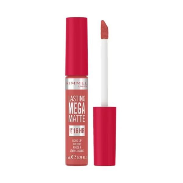 Rimmel Lasting Mega Matte Lipstick Coral Sass