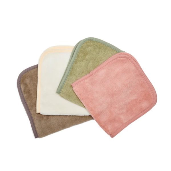 Danielle Creation's Erase Your Face Make-Up 4 Pack Removing Cloth Pastel Square - Image 2