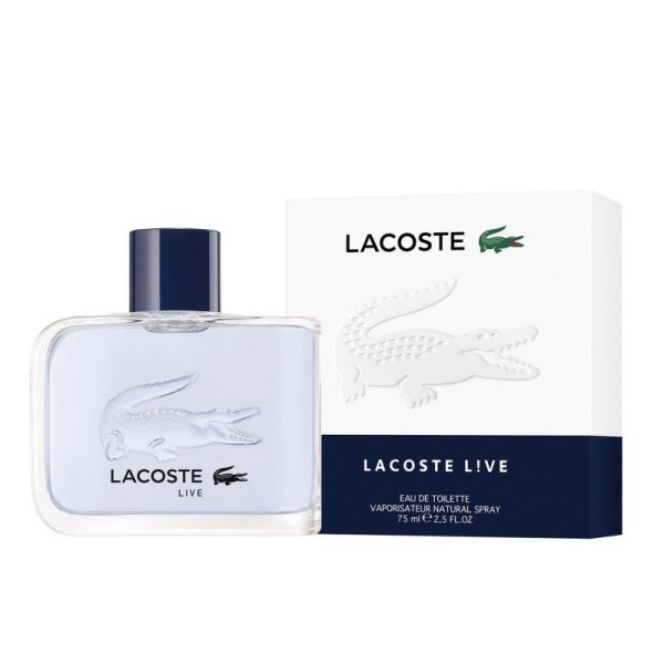 Lacoste Live Mens 75ml Eau de Toilette Spray