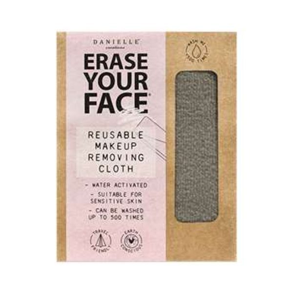 Danielle Creation's Erase Your Face Make-Up Removing Cloth Grey