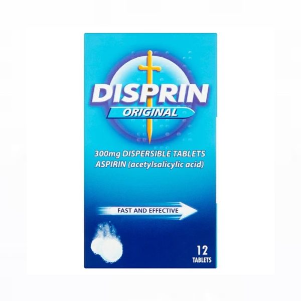 Disprin Original 300mg Dispersible Tablets 12 Tablets